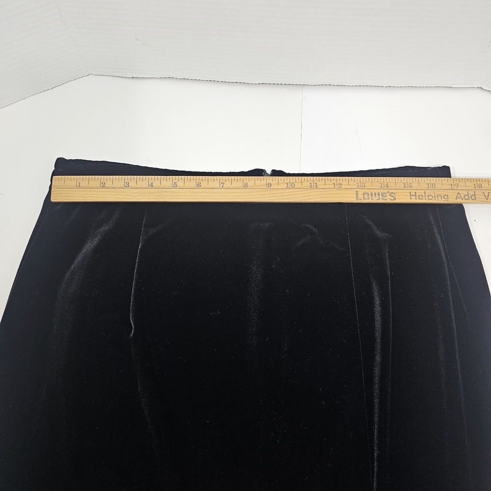 R&K Evening Women’s Jaket Cardigan And Skirt Velvet Set Sz 14 Vintage 80's 90's - Picture 13 of 14